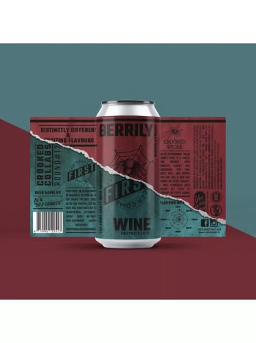  First Craft Beer - Crooked Spider COLLAB doos Berrily Wine