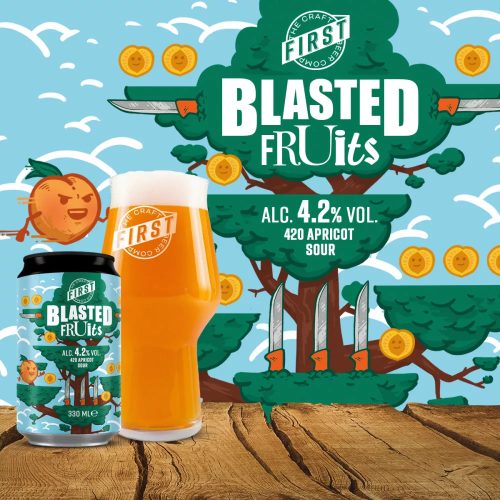  First Craft Beer - Blasted Fruits apricot sour ale 4,2%