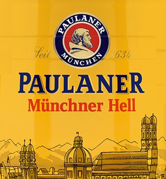 Paulaner - Münchner Hell Lager 1 liter frissen csapolt sör 